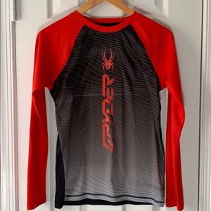 Spider long sleeve base layer shirt YL
